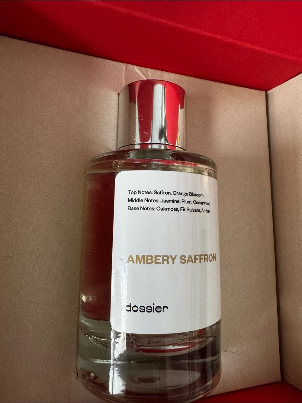Dossier Ambery Saffron Perfume - Picture 3 of 5
